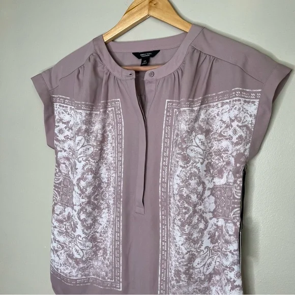 SIMPLY VERA VERAWANG SHORT SLEEVE POPOVER SIZE X-SMALL - Picture 7 of 9
